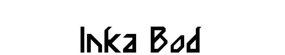 Inka Bod Font Download Free
